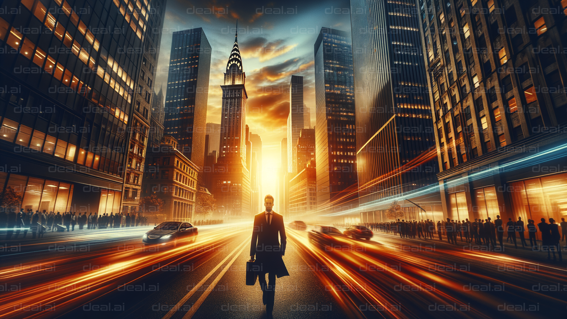 "City Rush: Speed and Solitude"