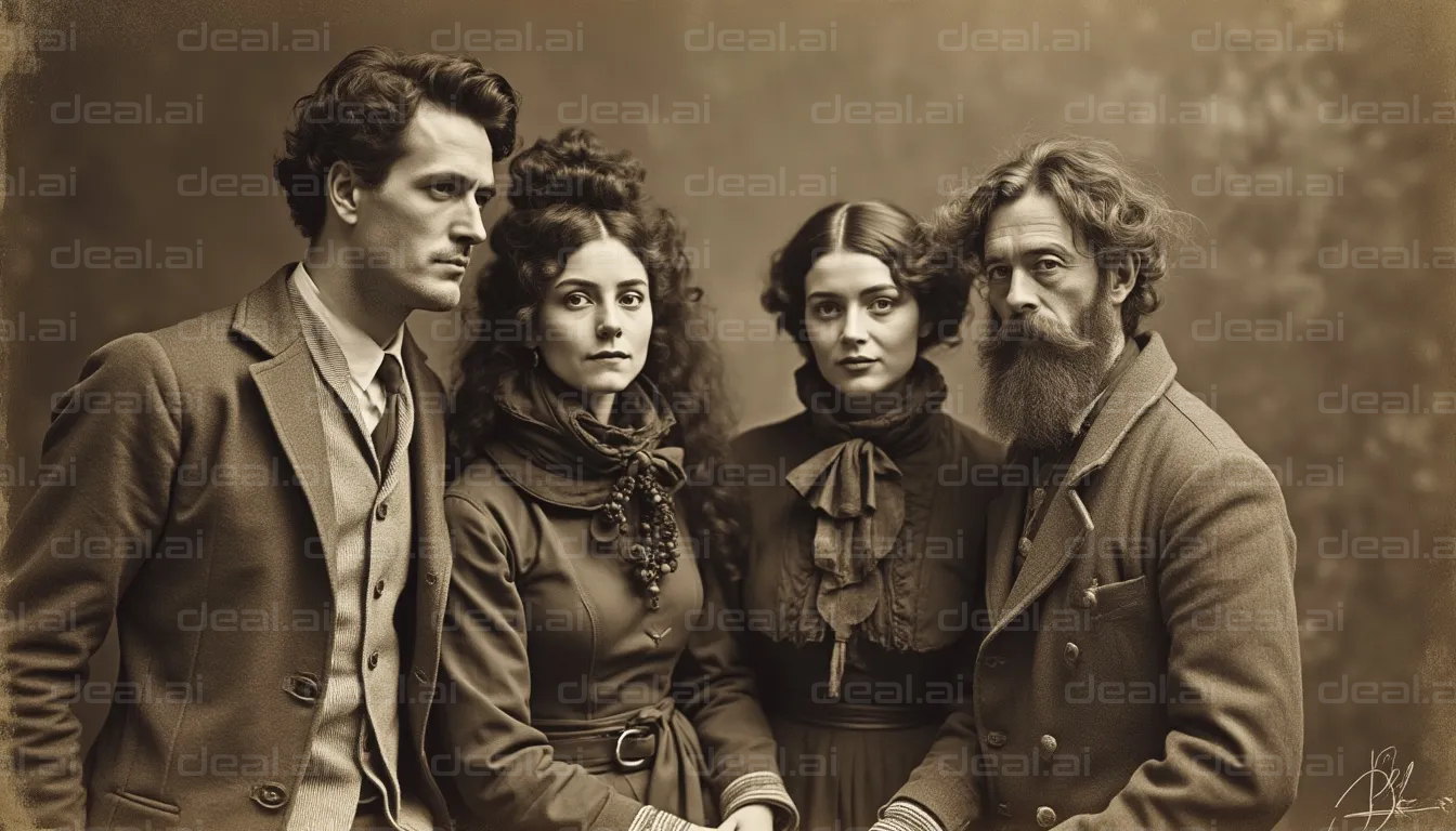 Victorian Era Family Portrait