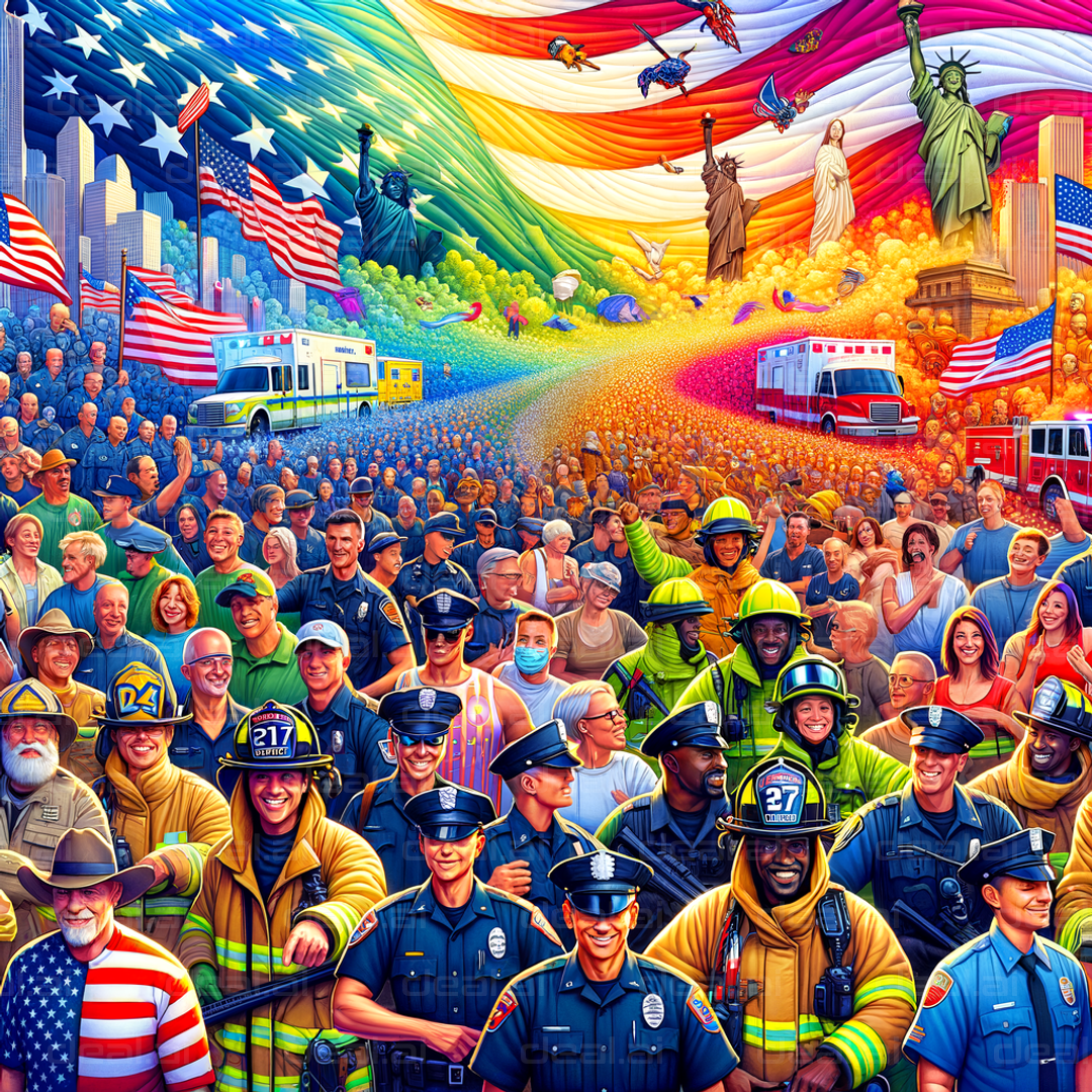 "Celebrating Unity: First Responders"