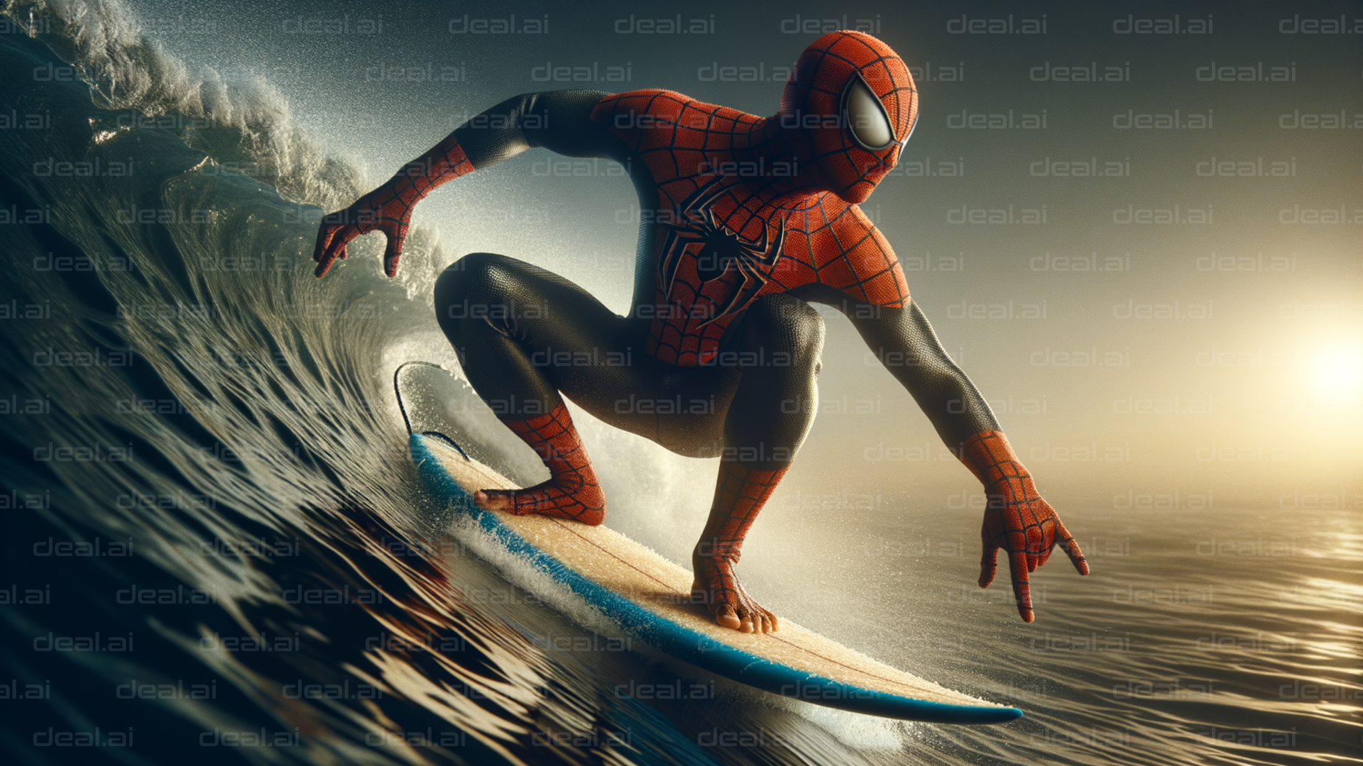 Superhero Surfing Adventure