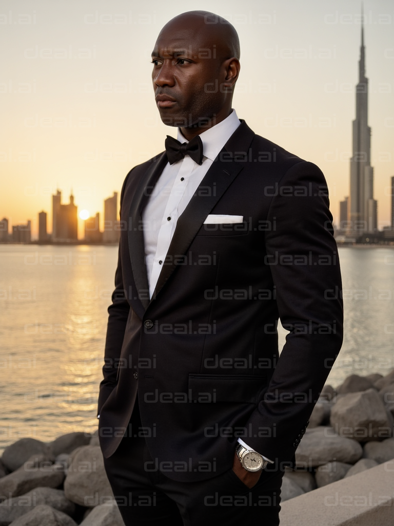 Elegant Evening by the Water