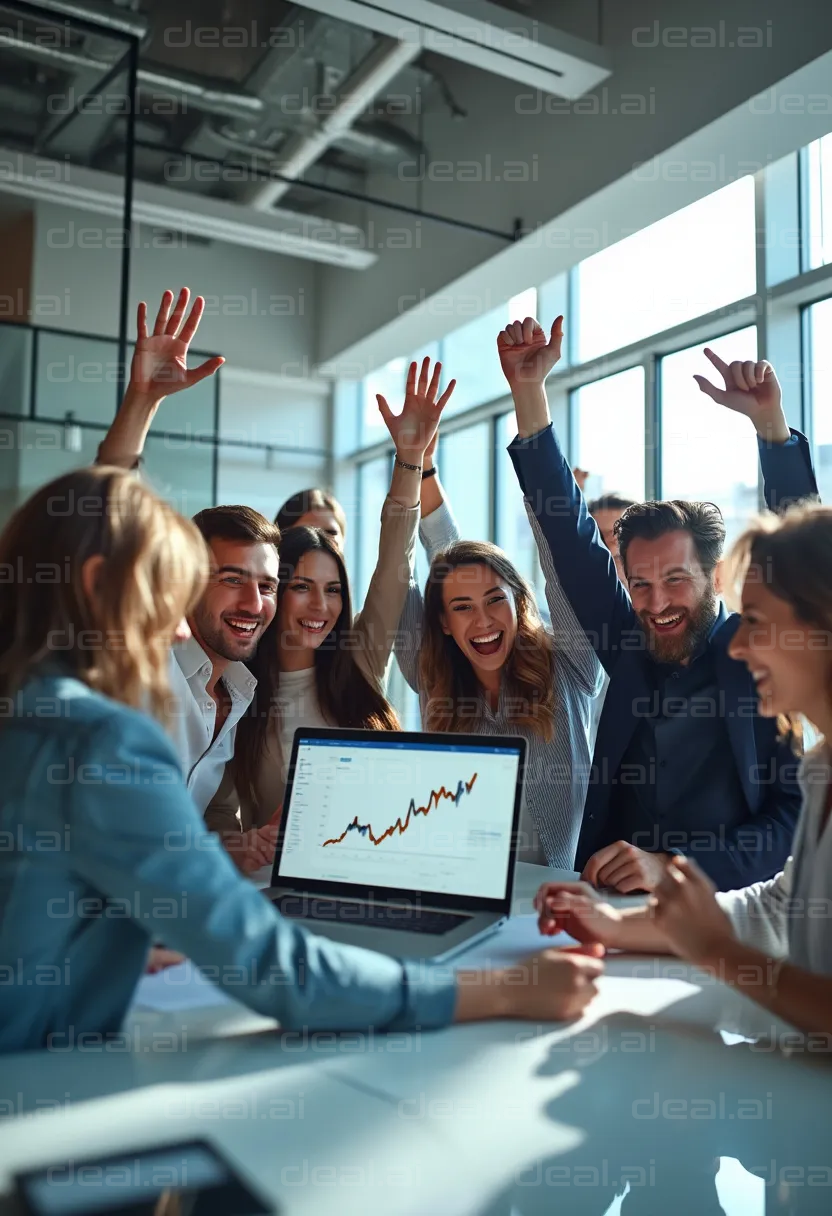 Team Celebrates Success Together
