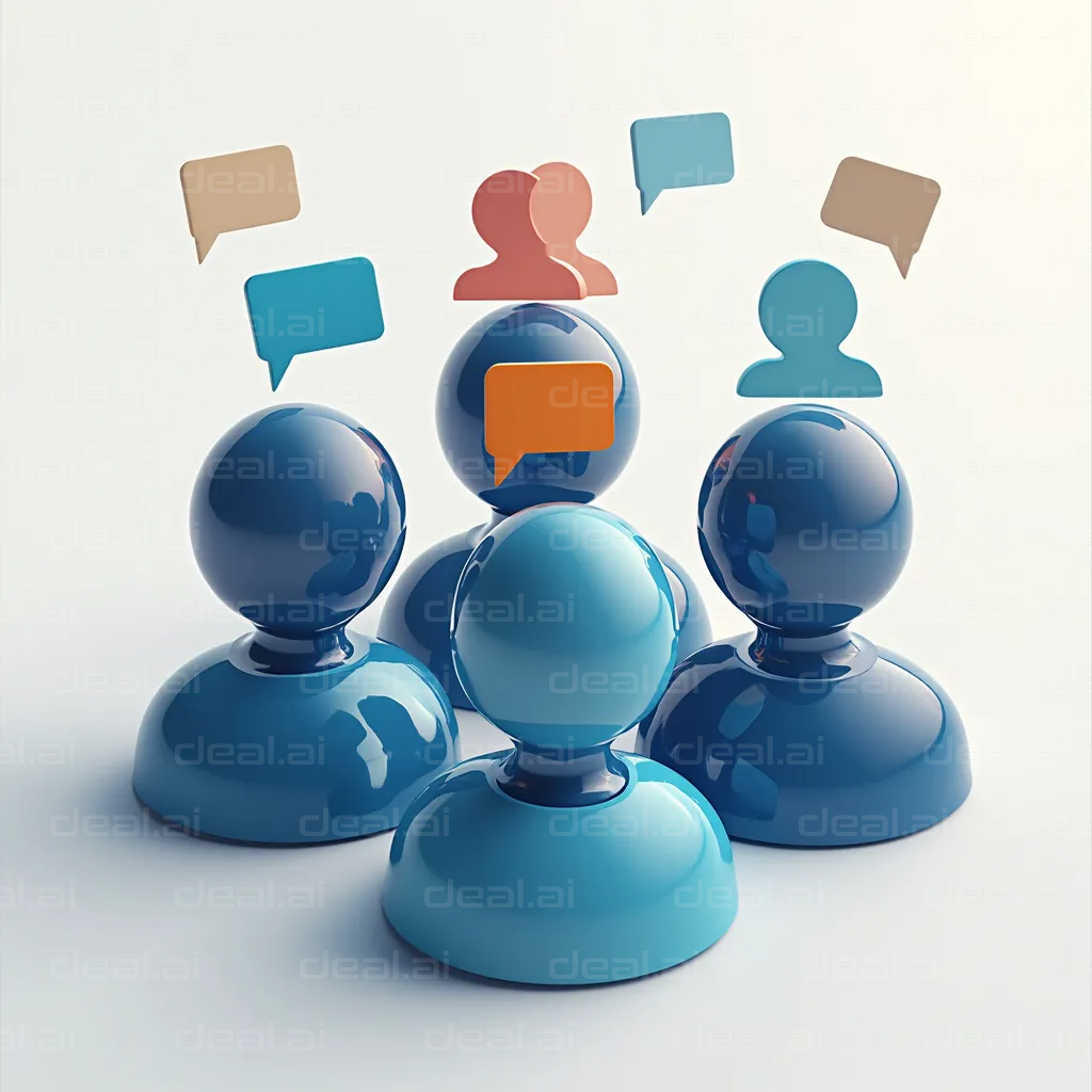 Group Communication Icons