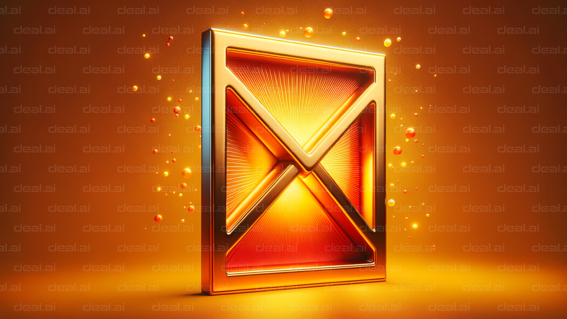 Golden Envelope Glow 🌟✉️