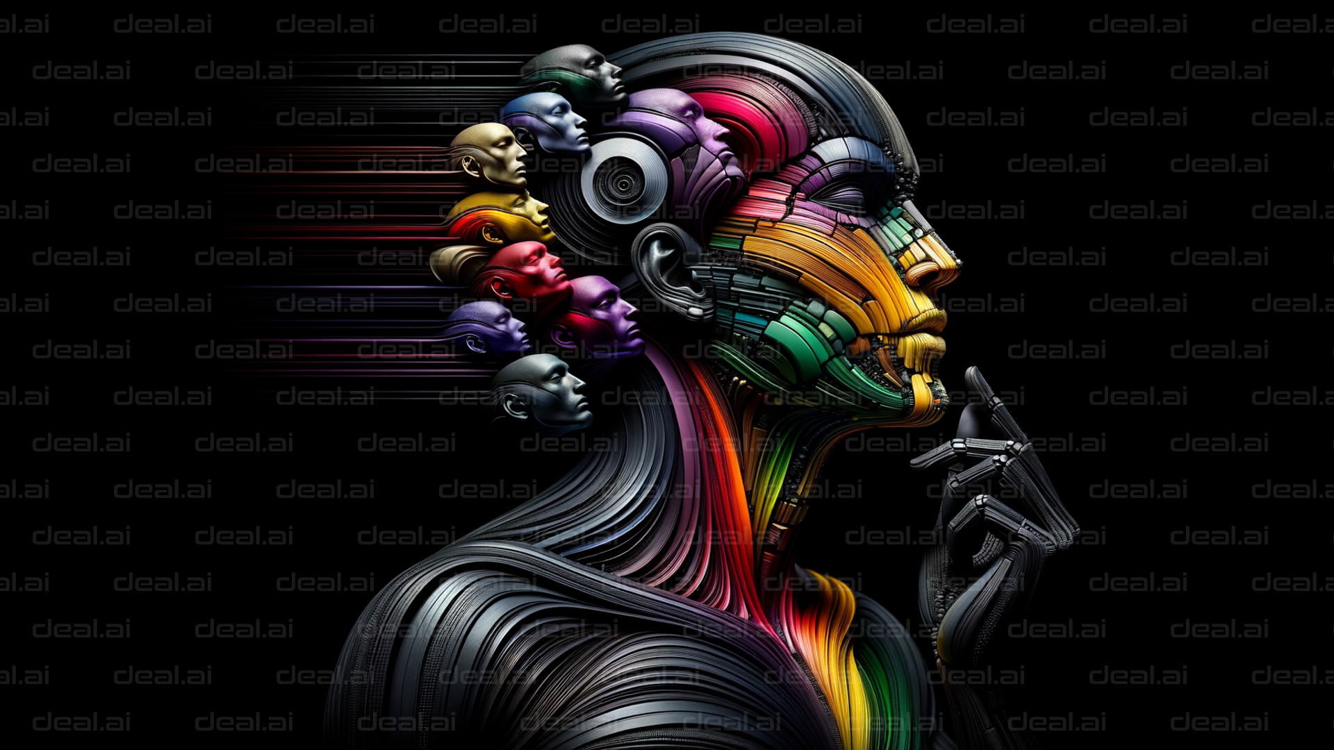 "Colorful Digital Imagination"