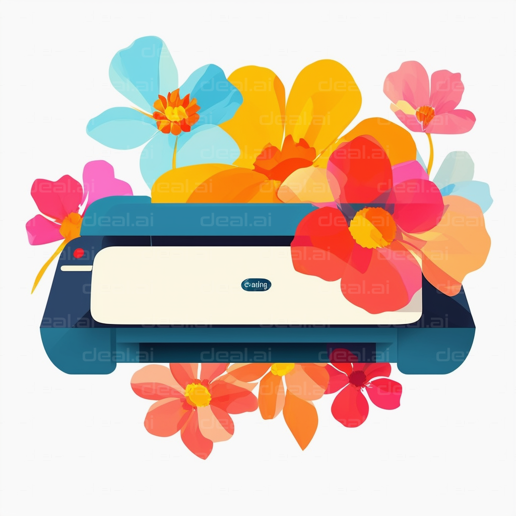 "Floral Printer: Art in Bloom"