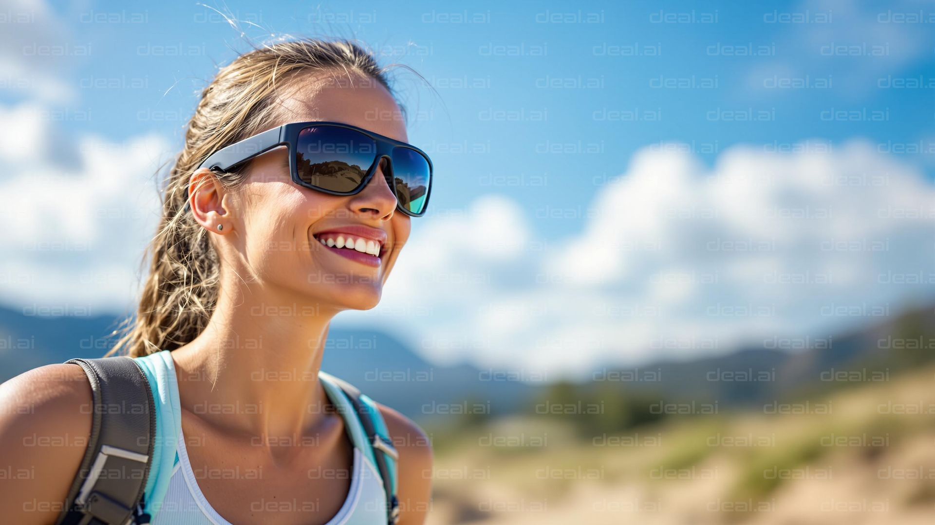 Hiking in Sunny Bliss