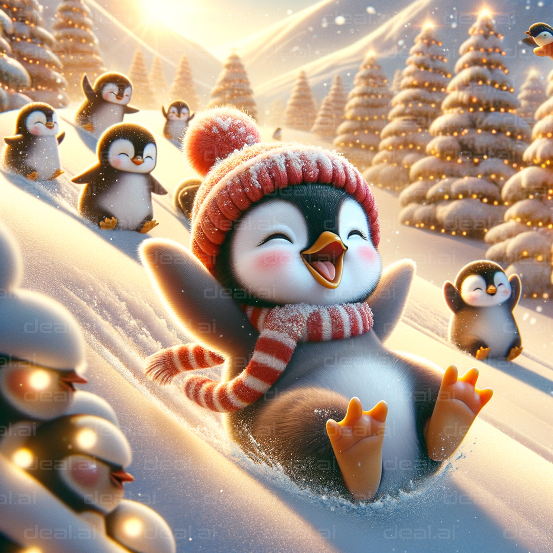 Penguin Winter Wonderland Fun