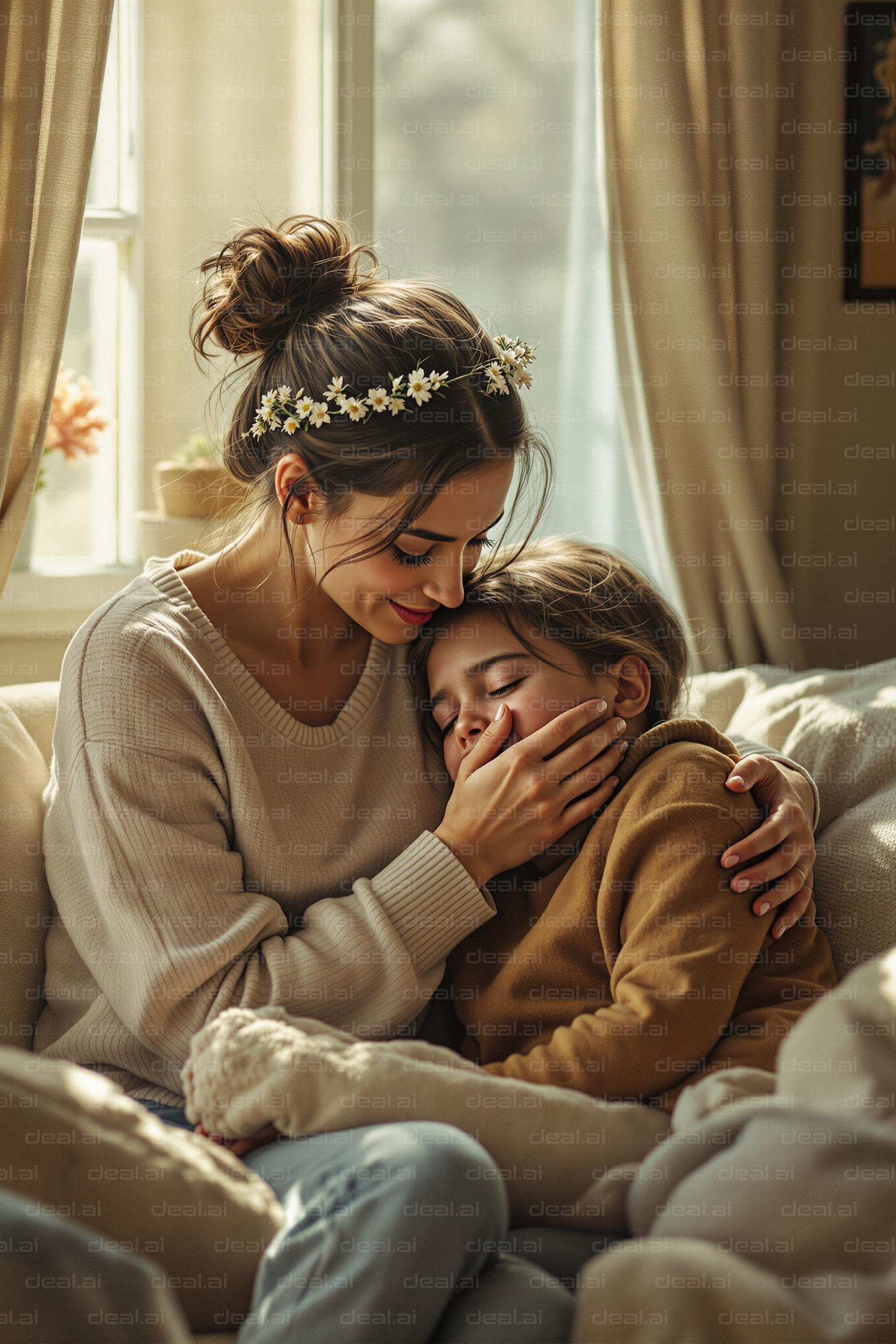 Tender Motherly Embrace