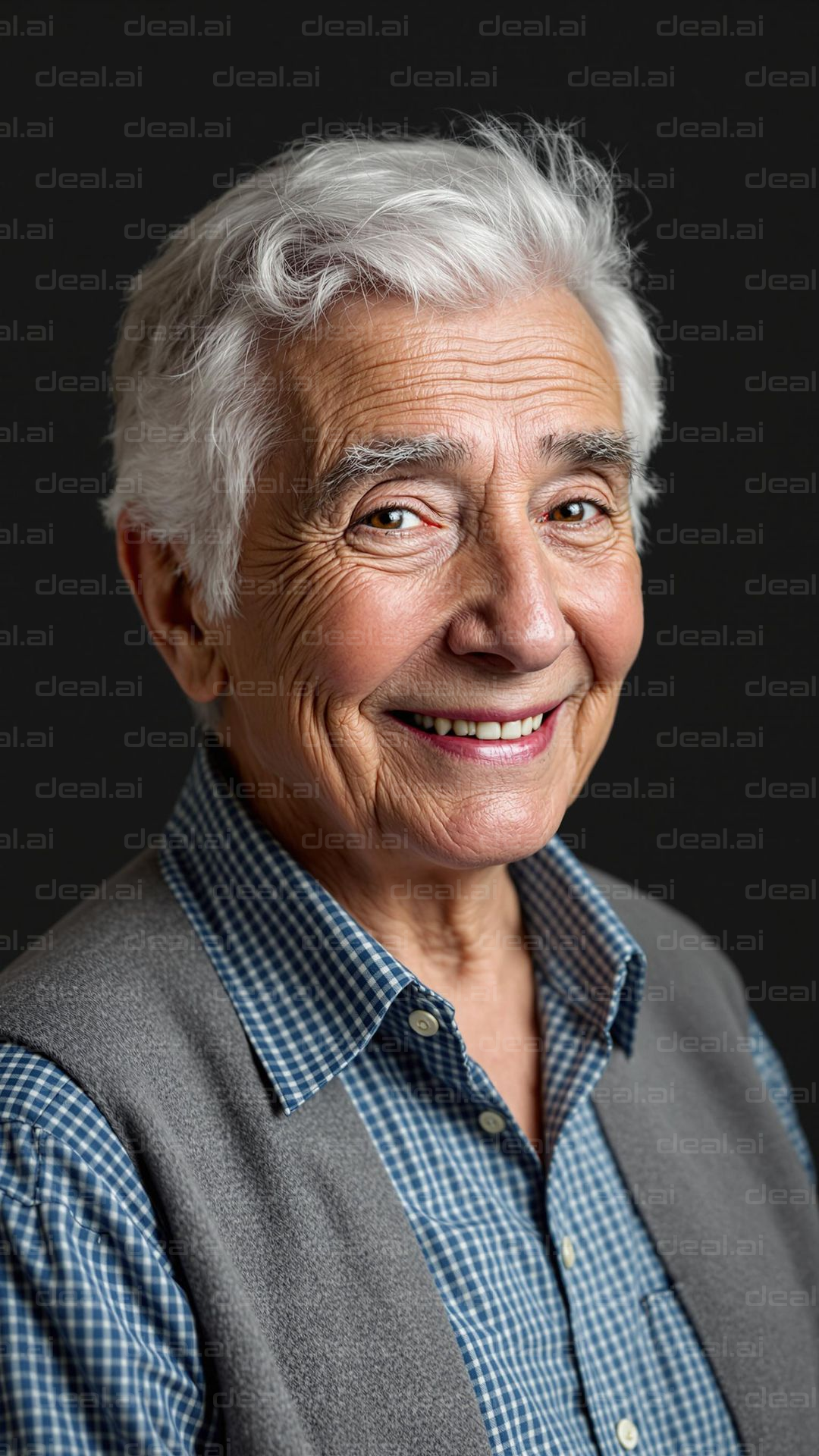 Smiling Elderly Portrait