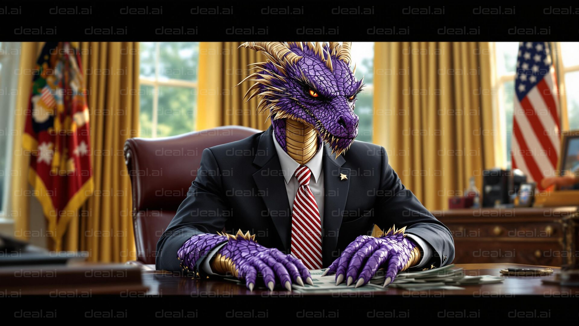 "Dragon in the Oval Office"