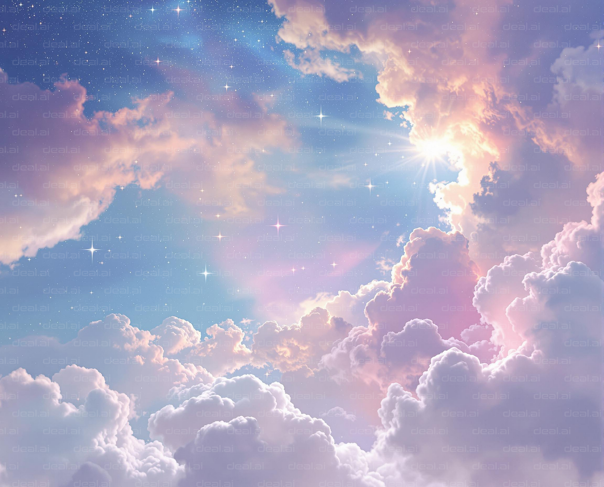 Heavenly Skies & Dreamy Clouds