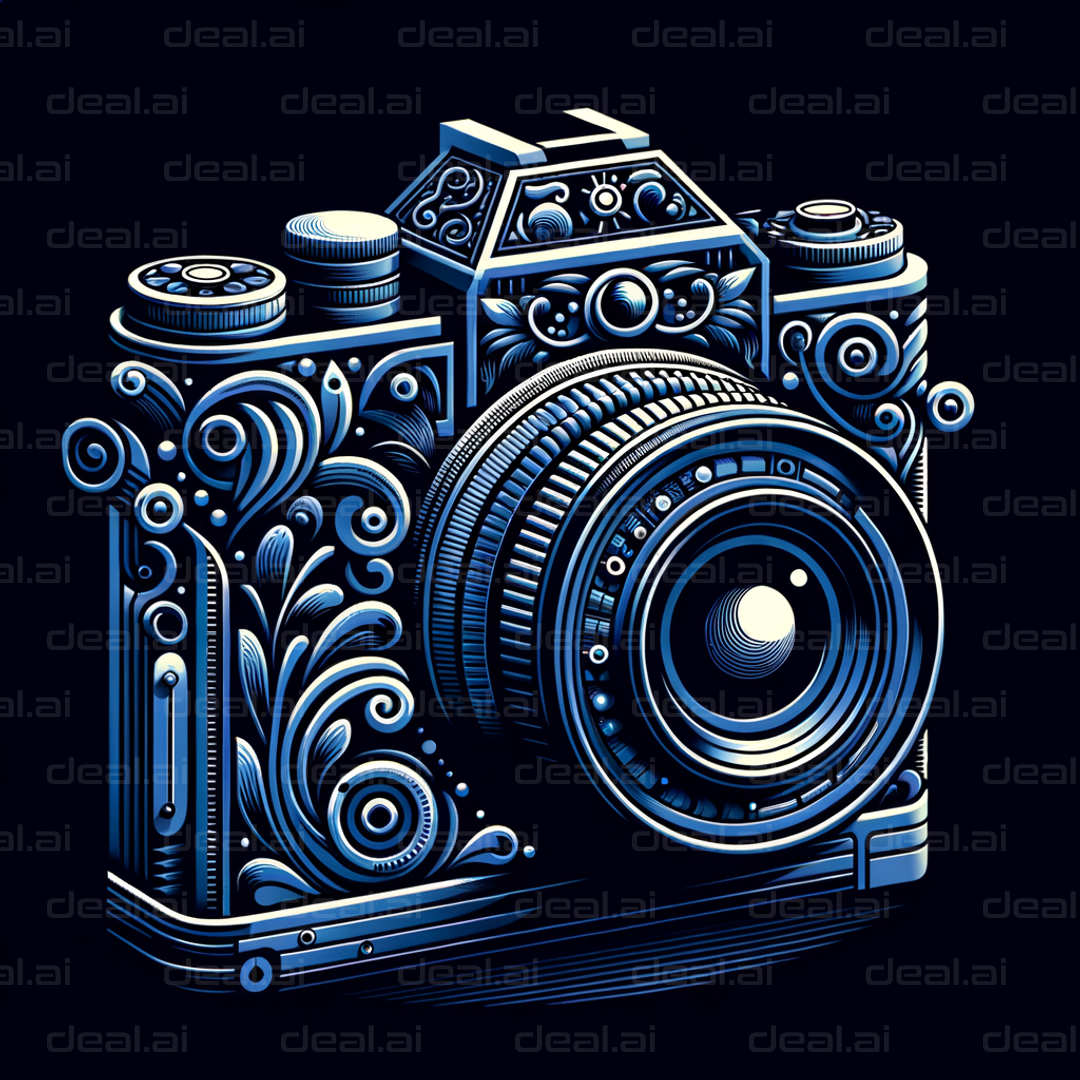 Ornate Vintage Camera Design