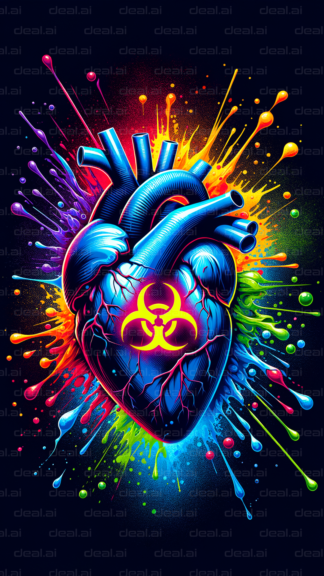 "Vibrant Heart Hazard"