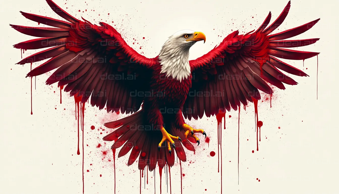 "Crimson Wings of Freedom"