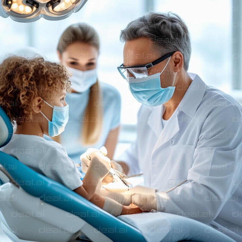 Young Patient at Dentist Appointment