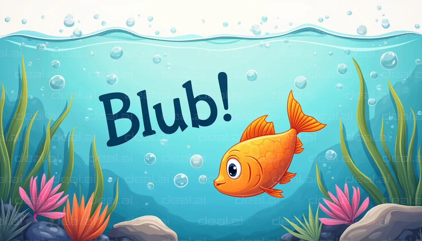 "Blub! An Adventurous Fish Tale"