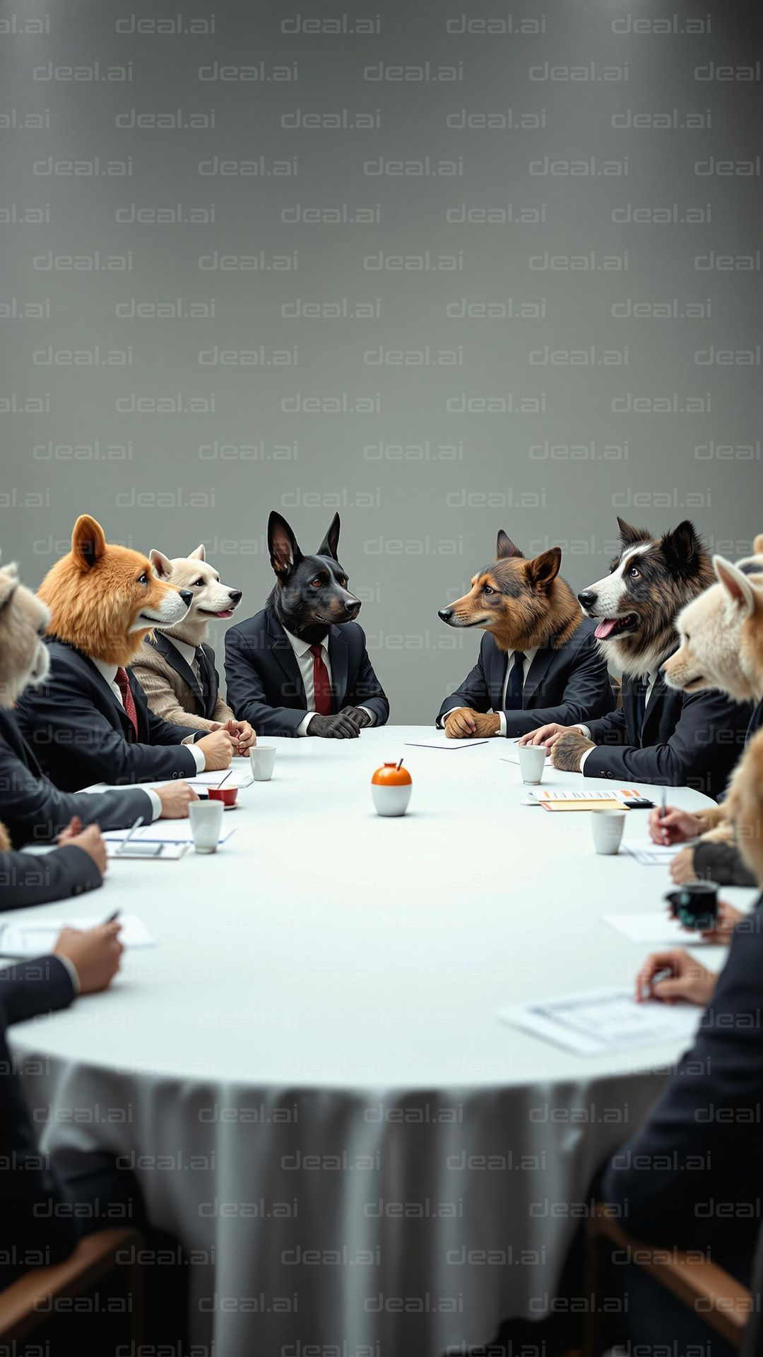 "Dogs' Business Meeting"