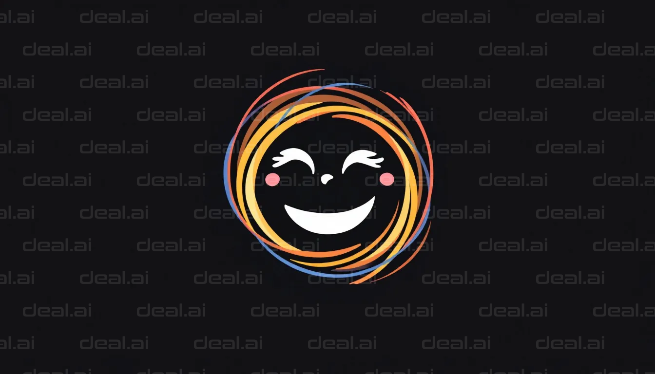 Colorful Happy Face Design