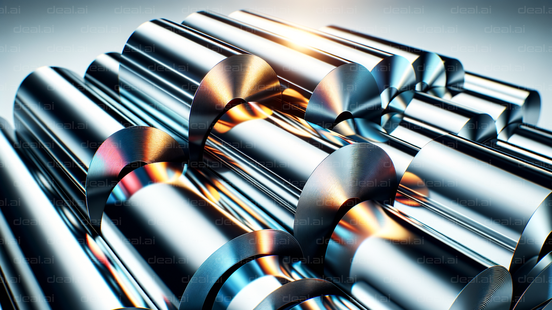 Reflective Metal Cylinders in Cluster