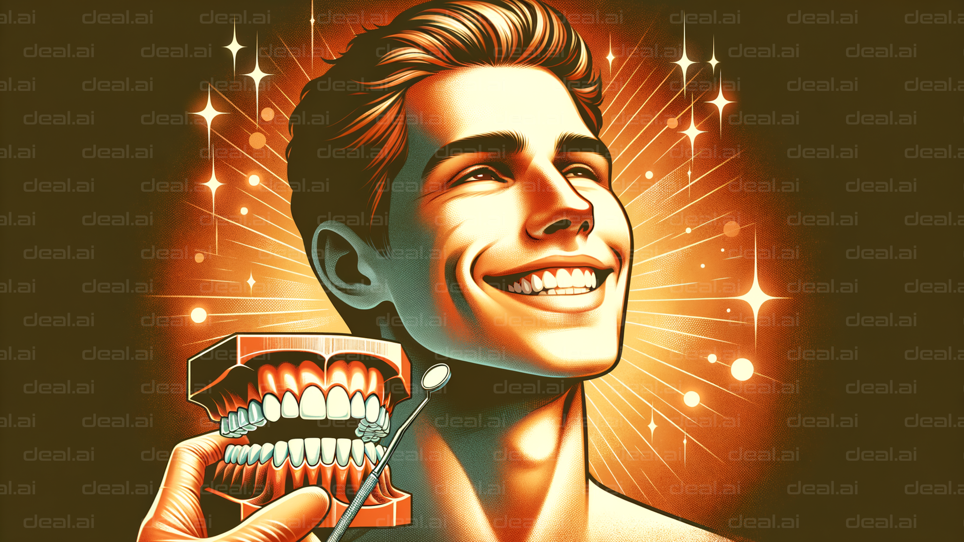 "Radiant Smile Illustration"
