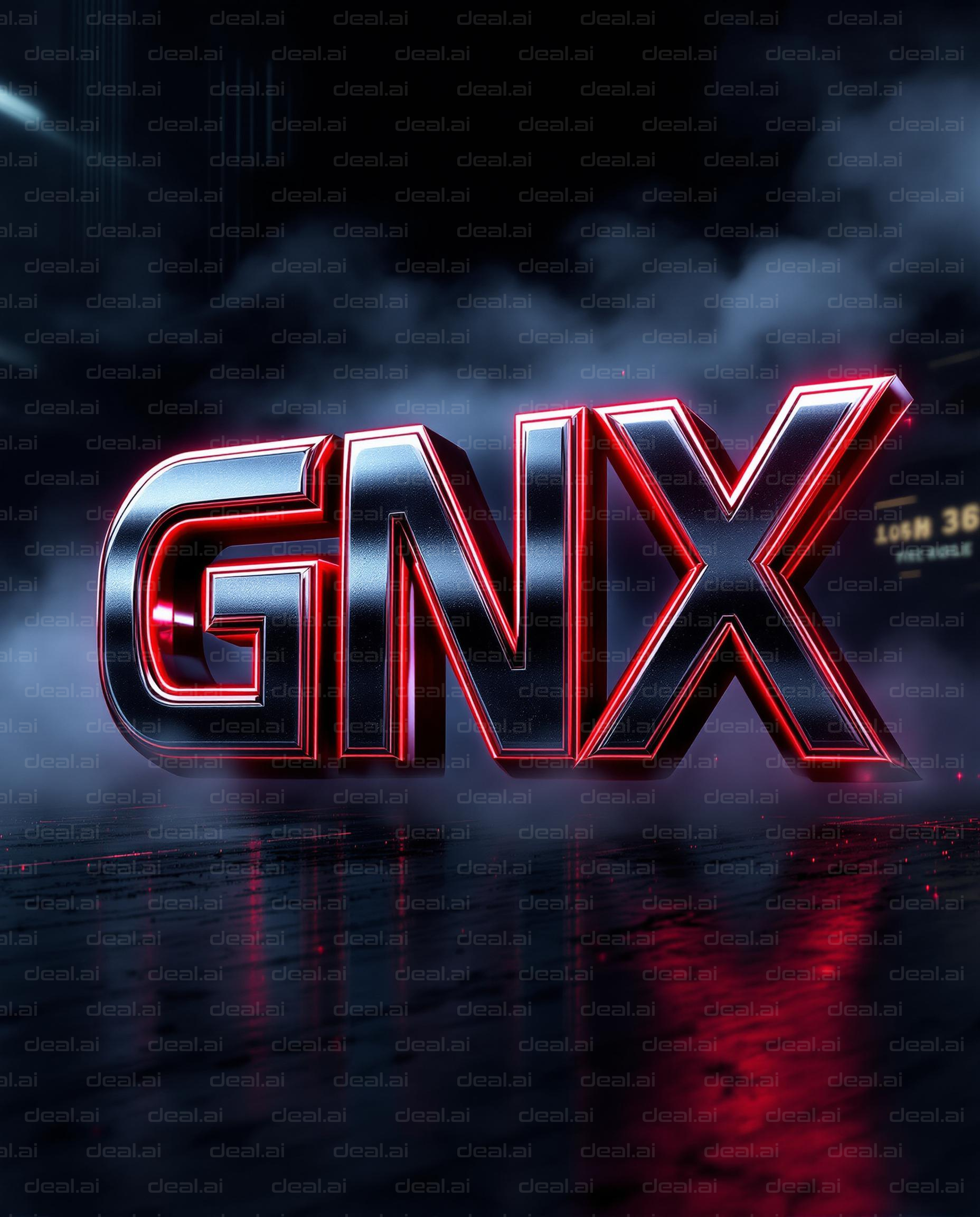 "Futuristic GNX Neon Lights"