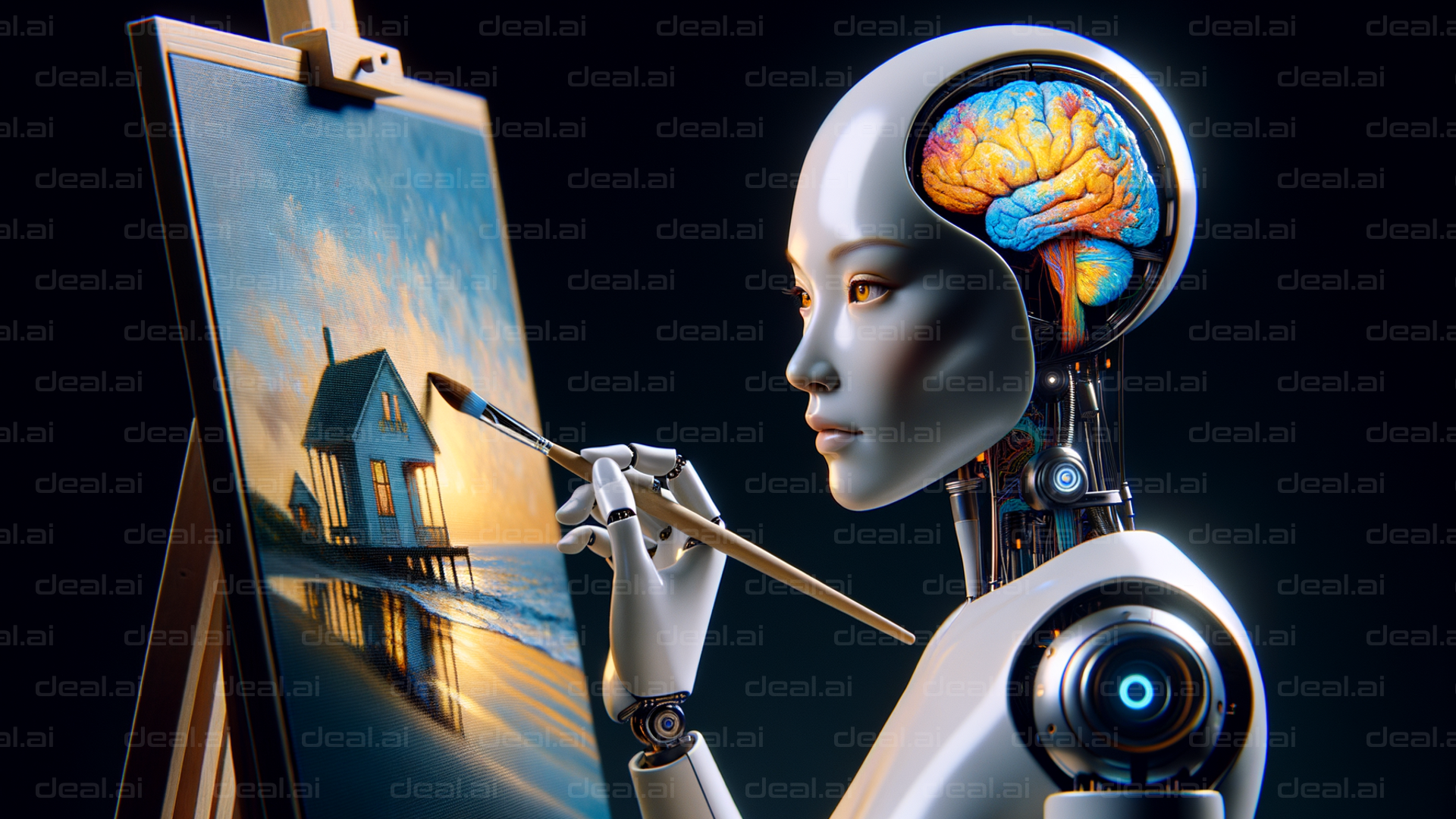 AI Artist at Work