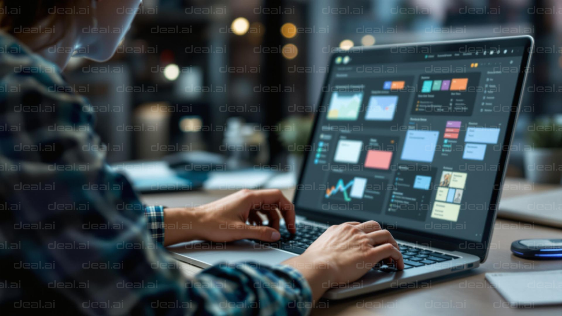 Analyzing Data on Laptop