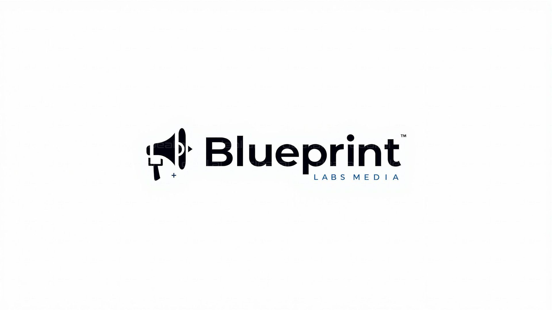 "Blueprint Labs Media Logo Design"