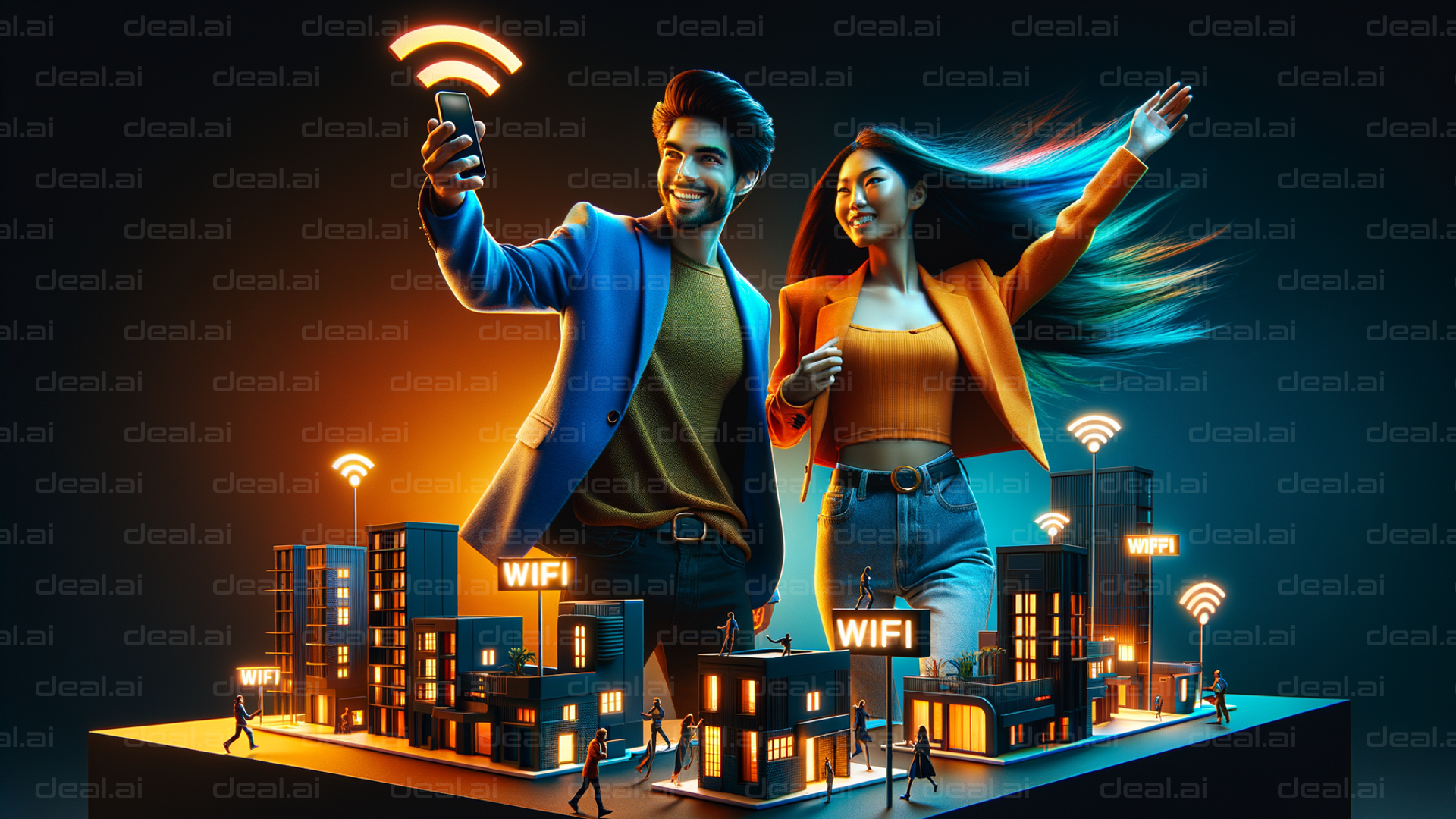 "Connected City: Power of WiFi"