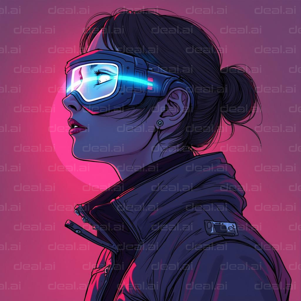 Futuristic Cyberpunk Visionary