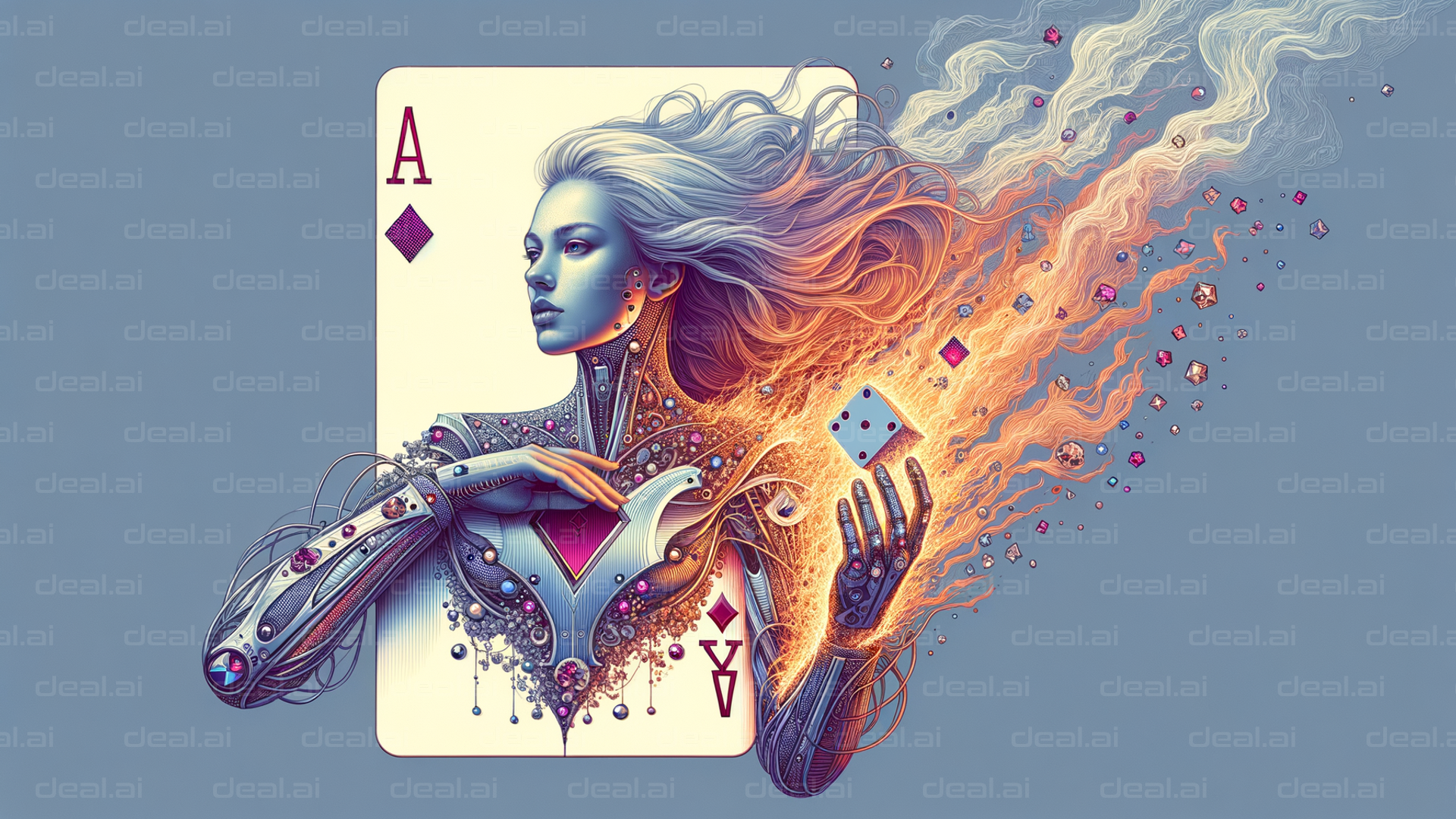 "Cyber Queen of Diamonds"