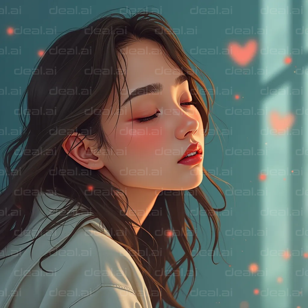 "Dreamy Portrait in Soft Light"