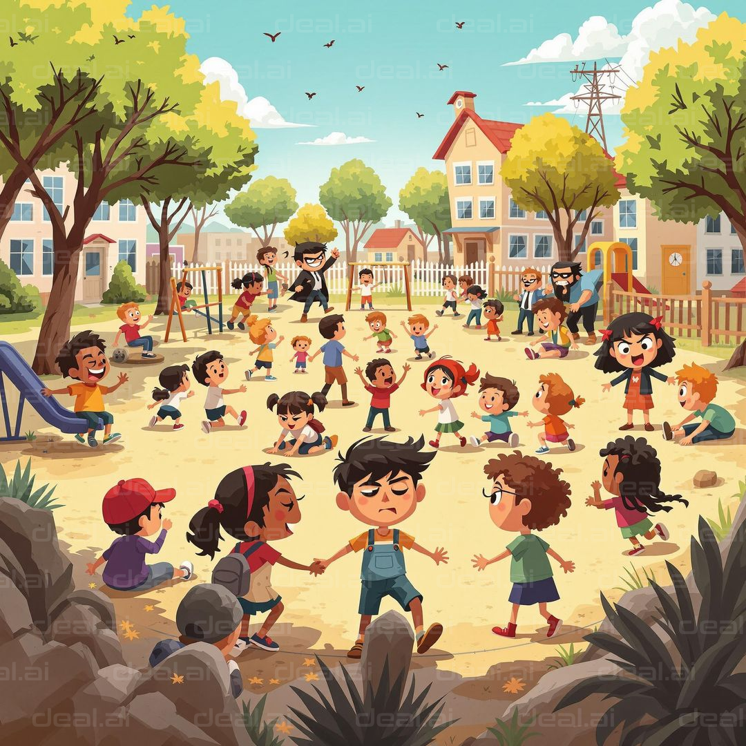 "Playground Adventures Unfold"