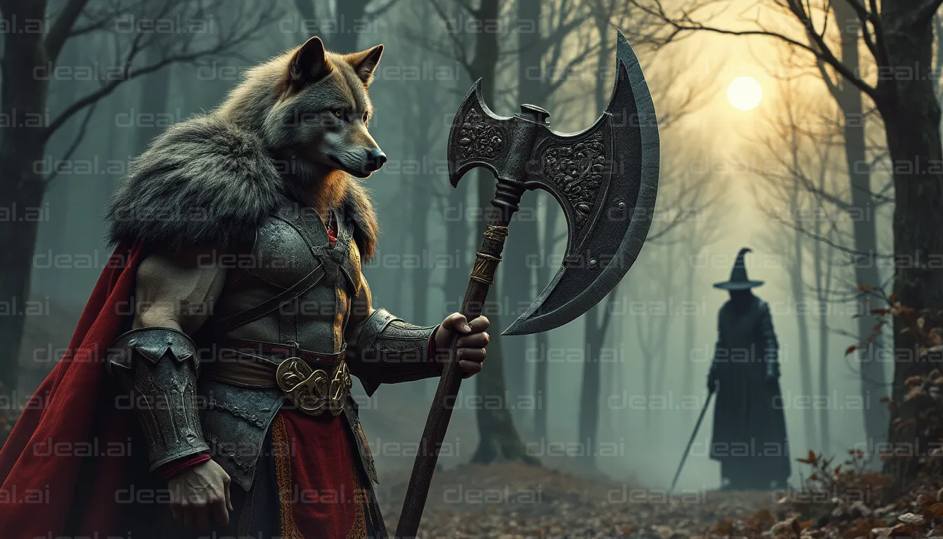 Wolf Warrior and Mysterious Wizard