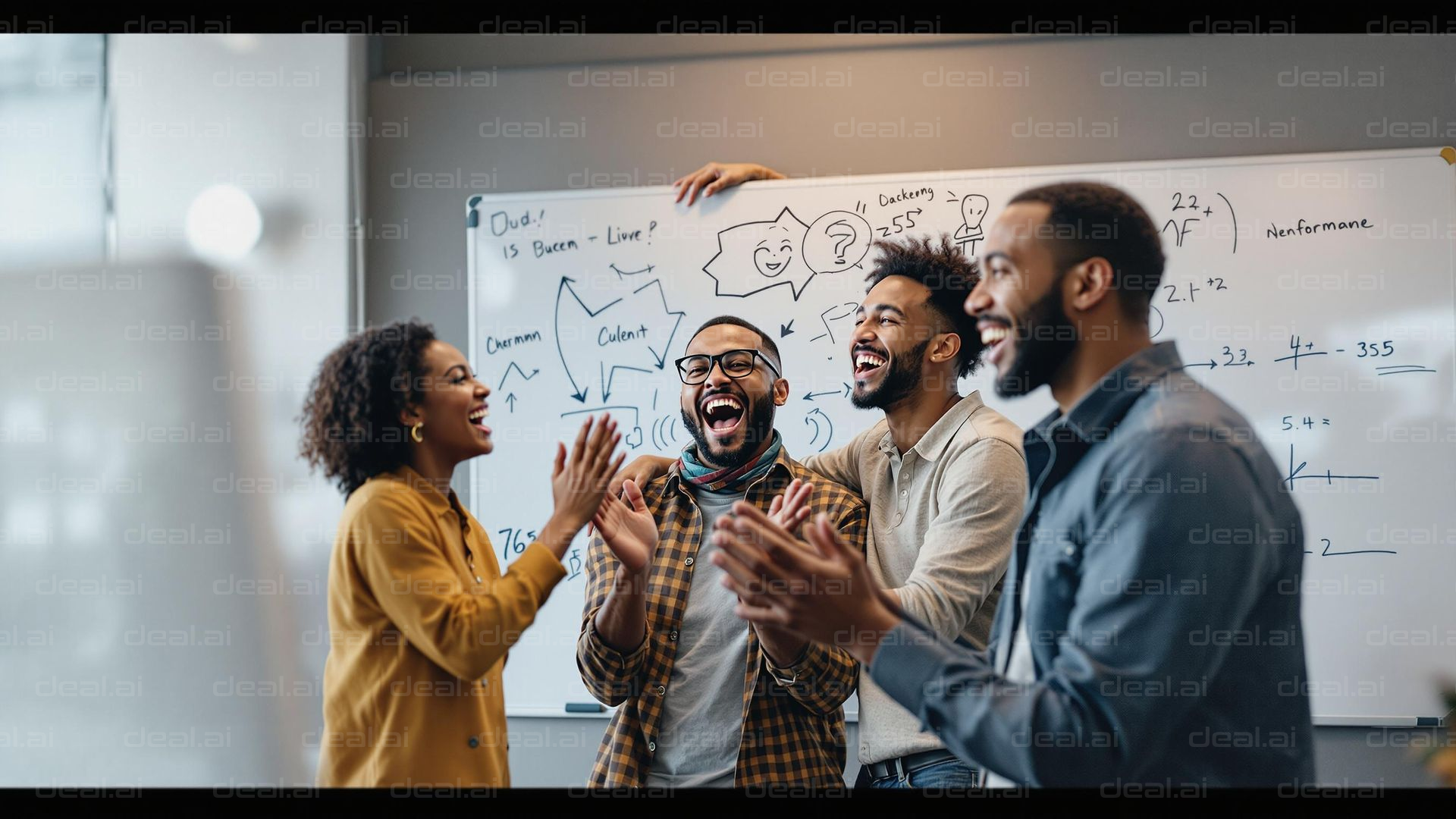 Team Celebrates Success Together