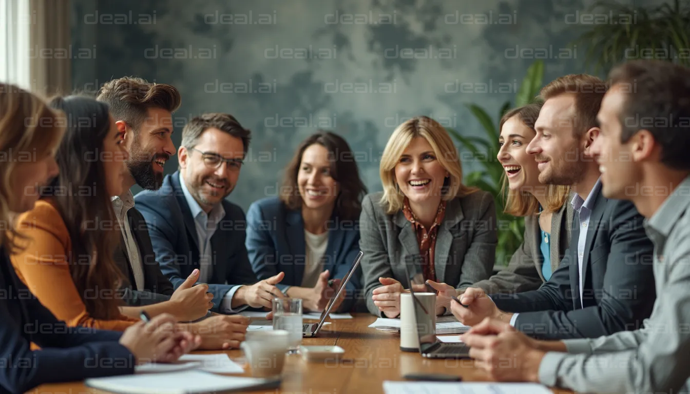 Team Collaboration in Meeting Room
