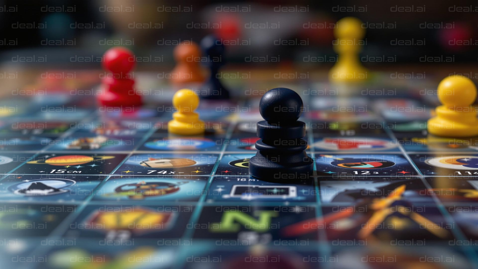 Space-Themed Board Game Adventure