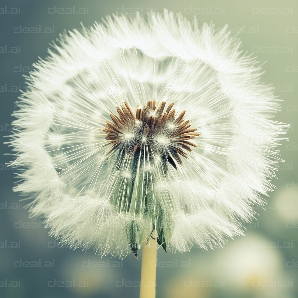 "Dandelion in Soft Focus"