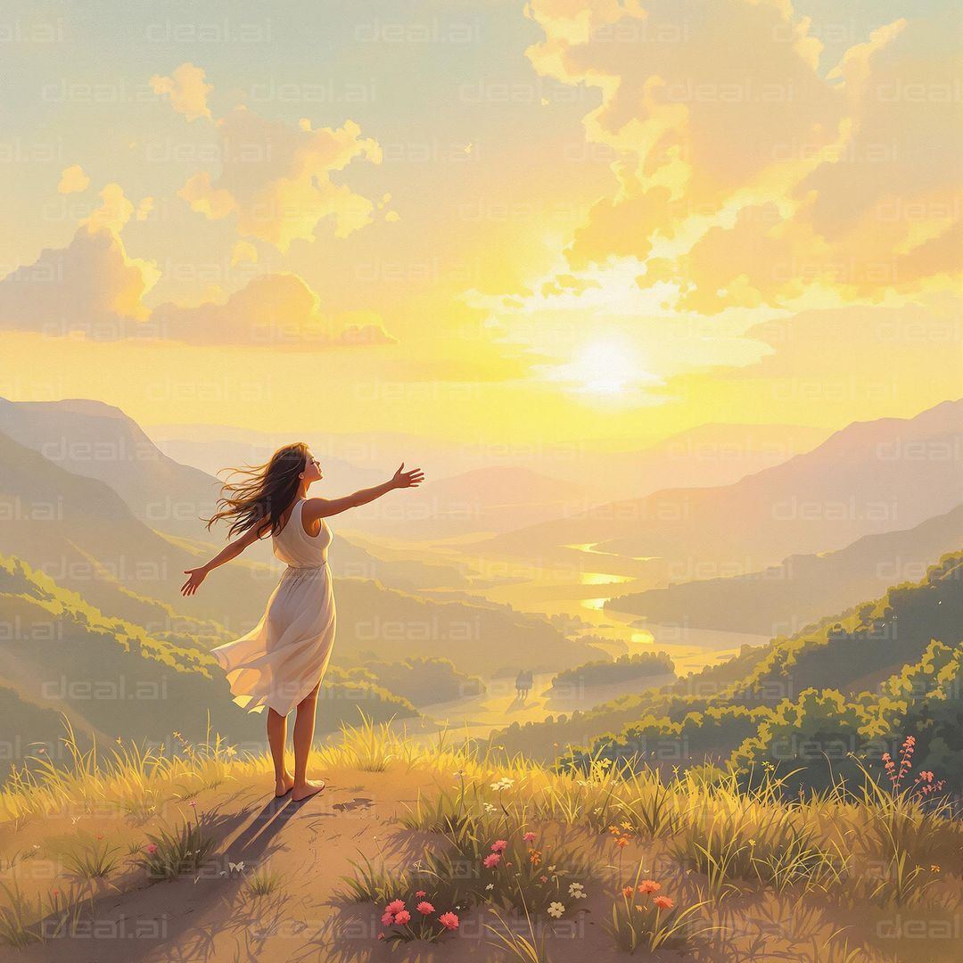 "Embracing the Sunrise"