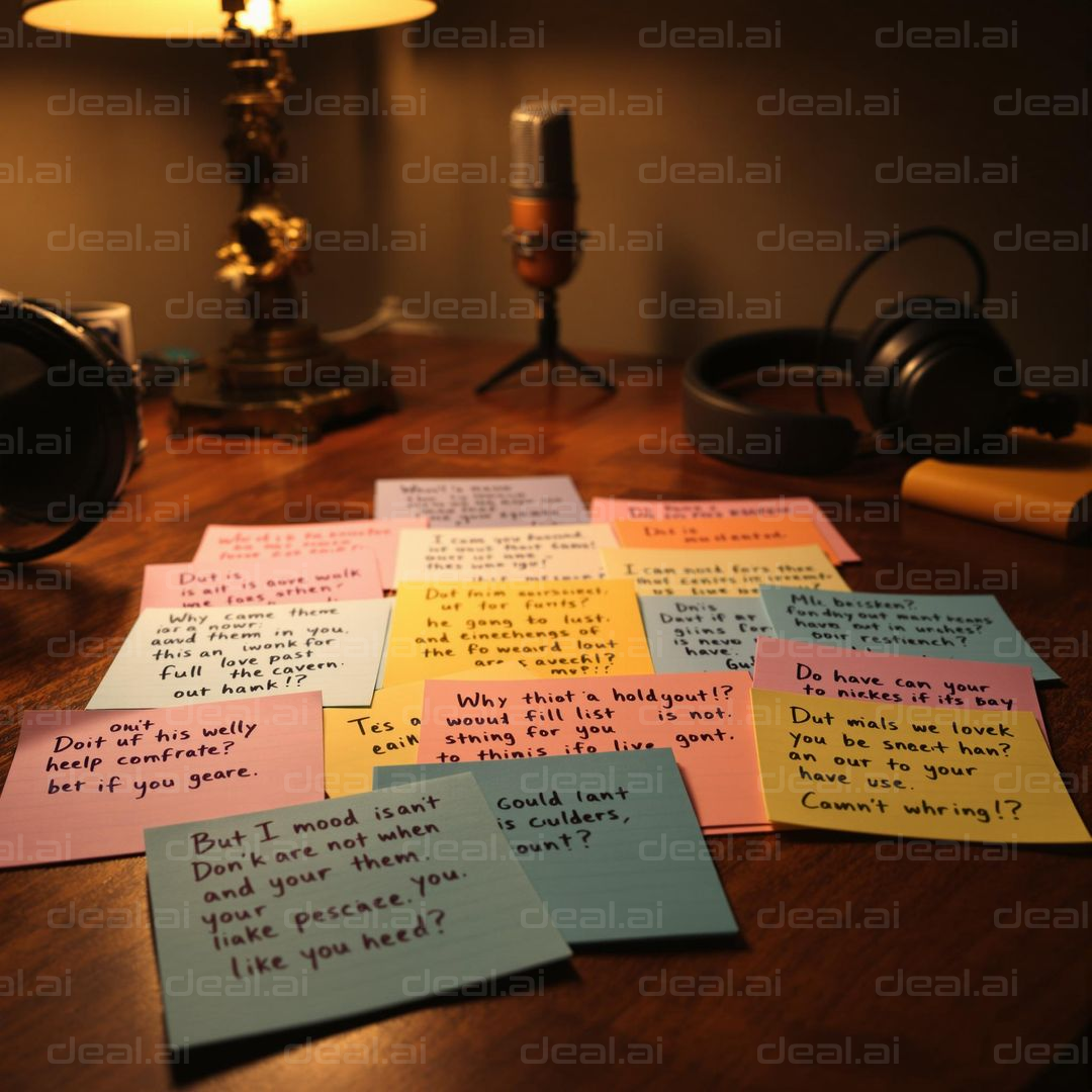 Podcast Notes and Setup Scene