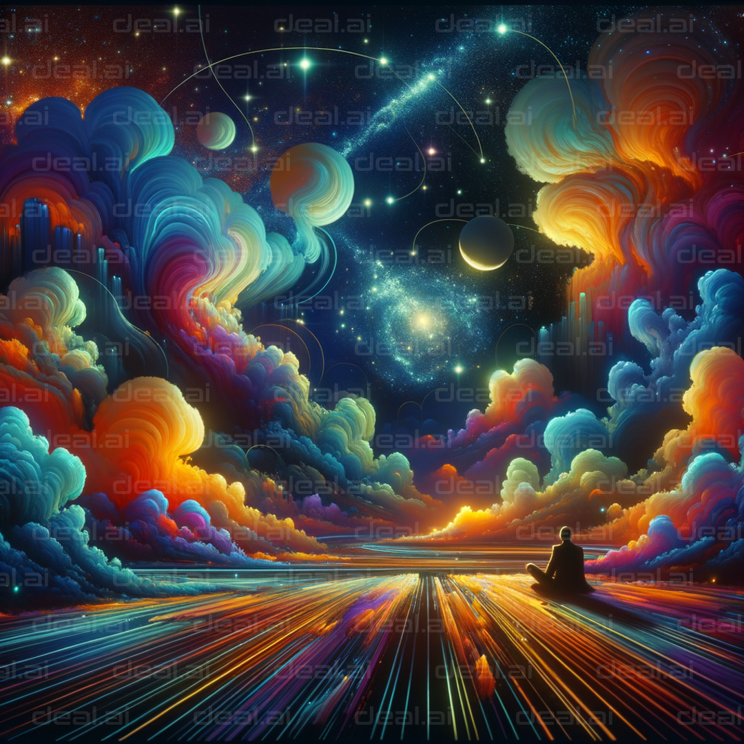 Cosmic Contemplation: A Journey Within