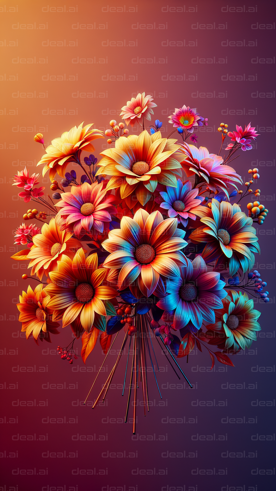 Vibrant Floral Symphony