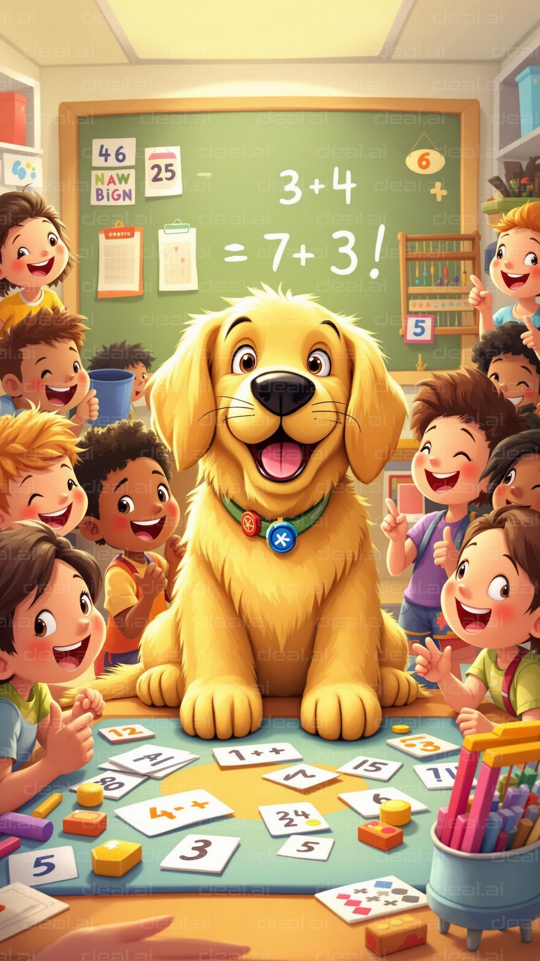 Golden Pup Math Adventure!