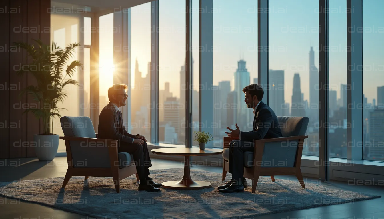 Business Meeting at Sunrise