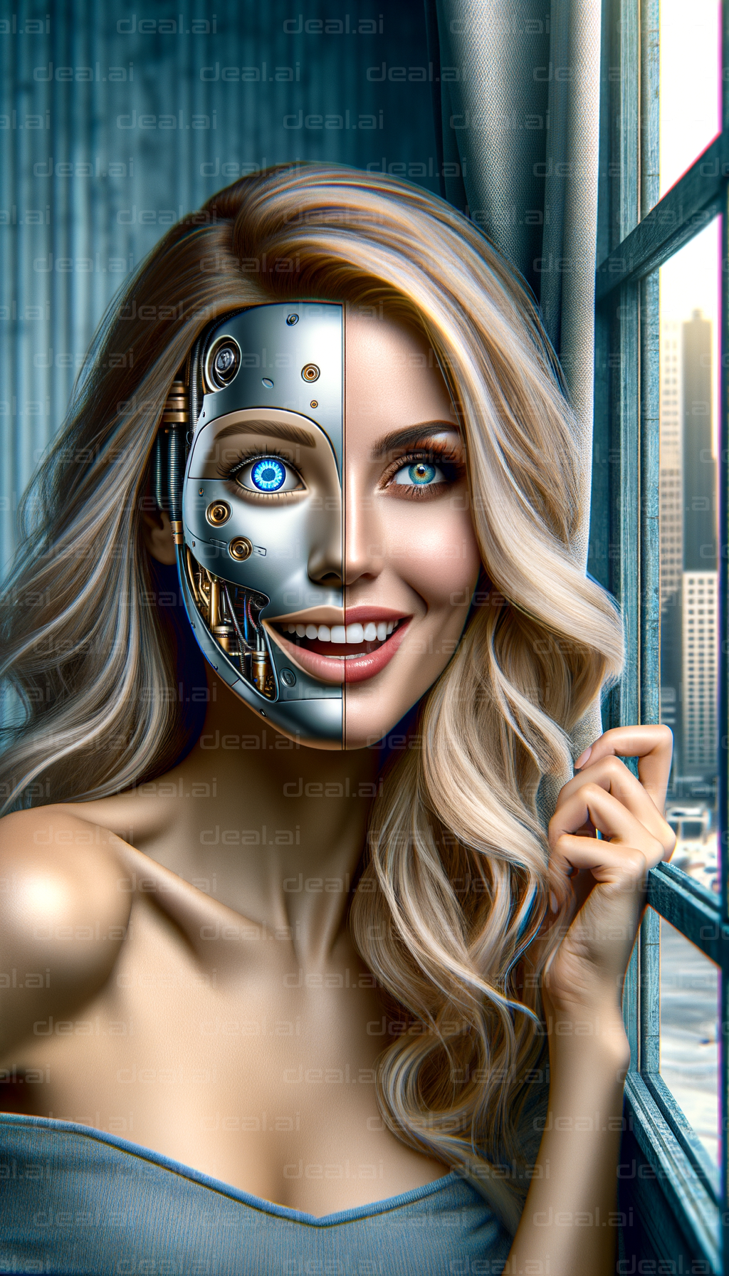 "Human-Cyborg Hybrid Unveiled"