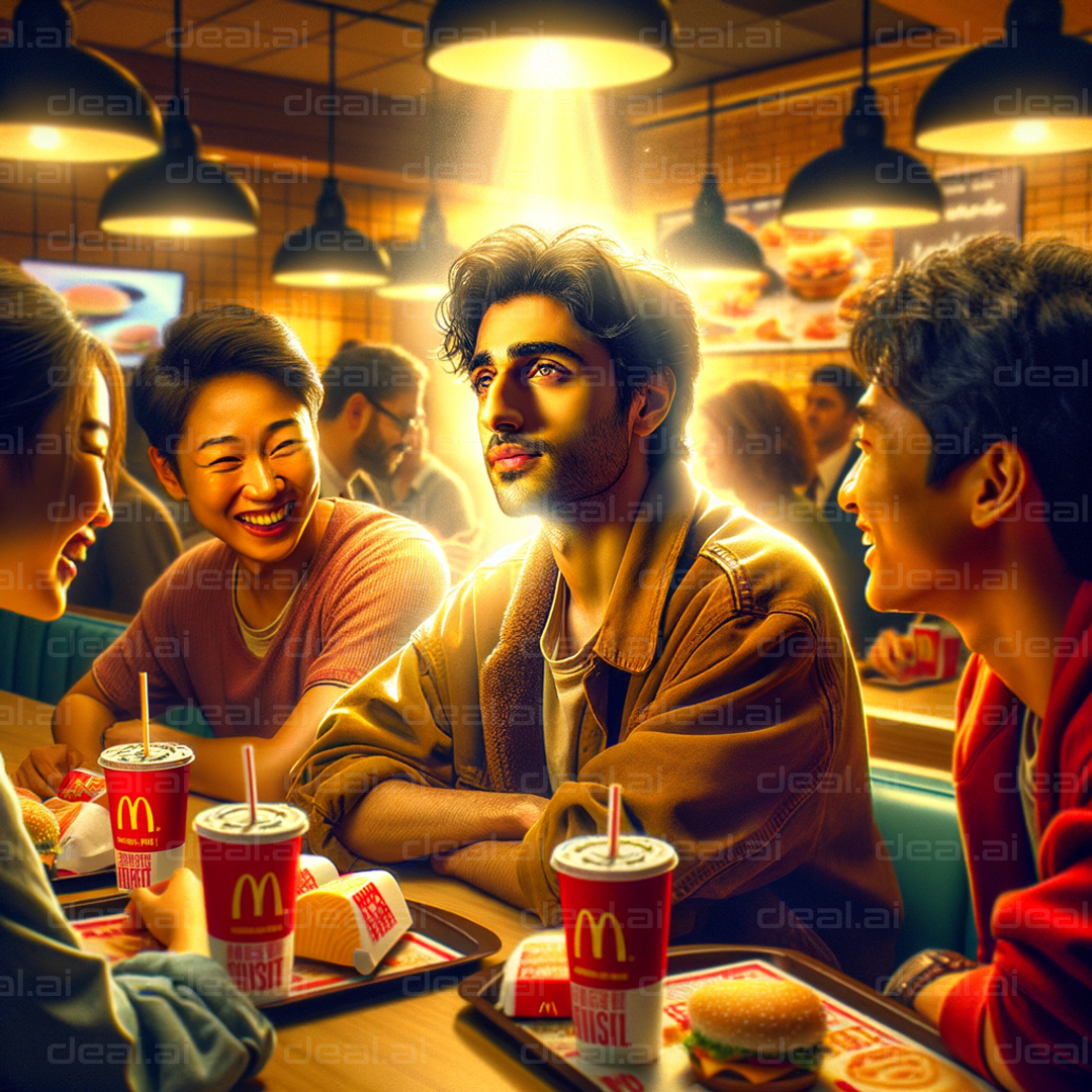 "Golden Moment at McDonald's"