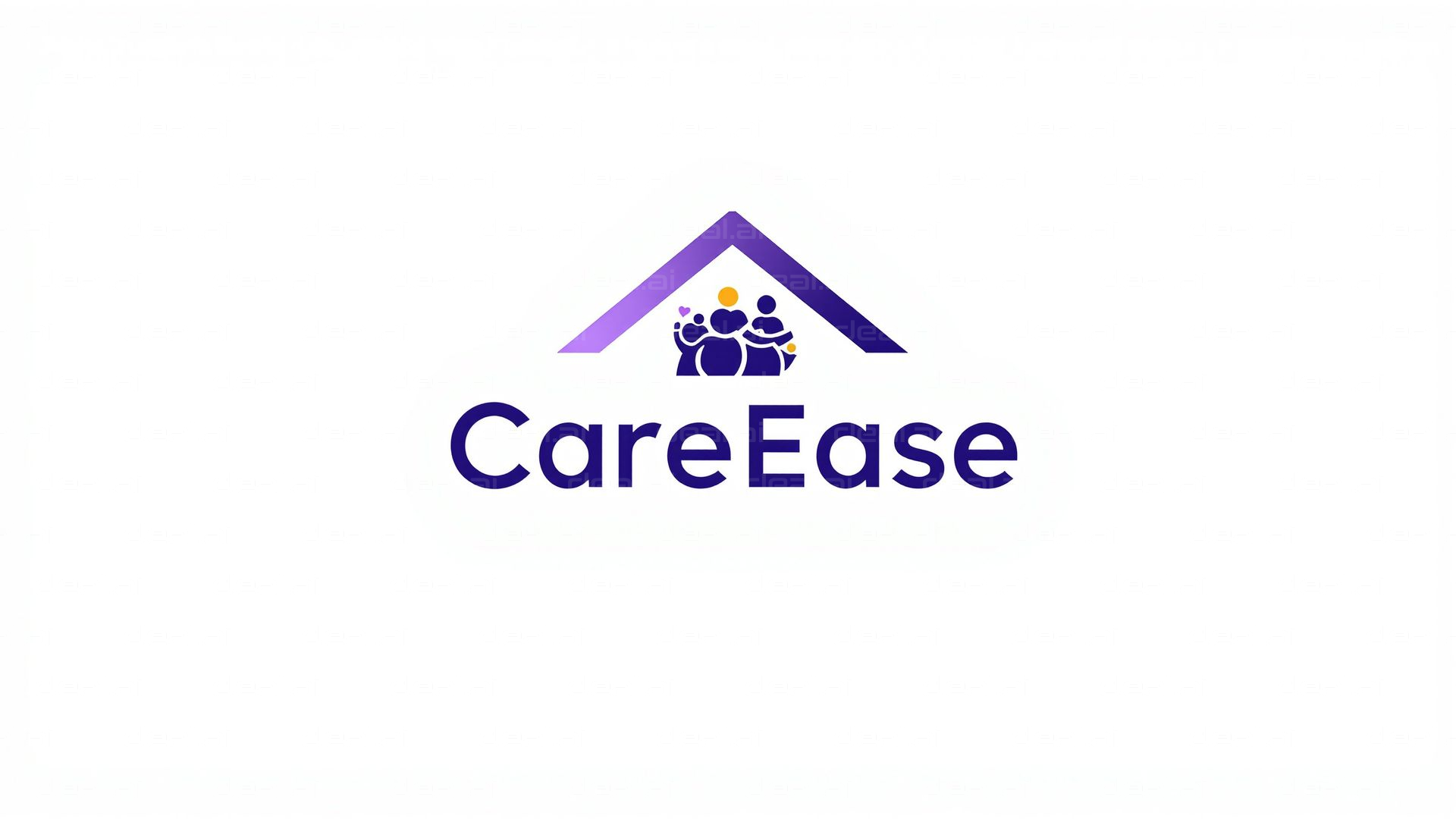 "CareEase Logo - Family and Home"