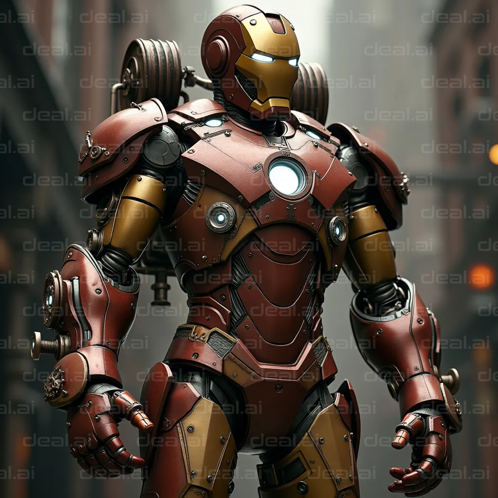 "Steampunk Iron Man Armor"