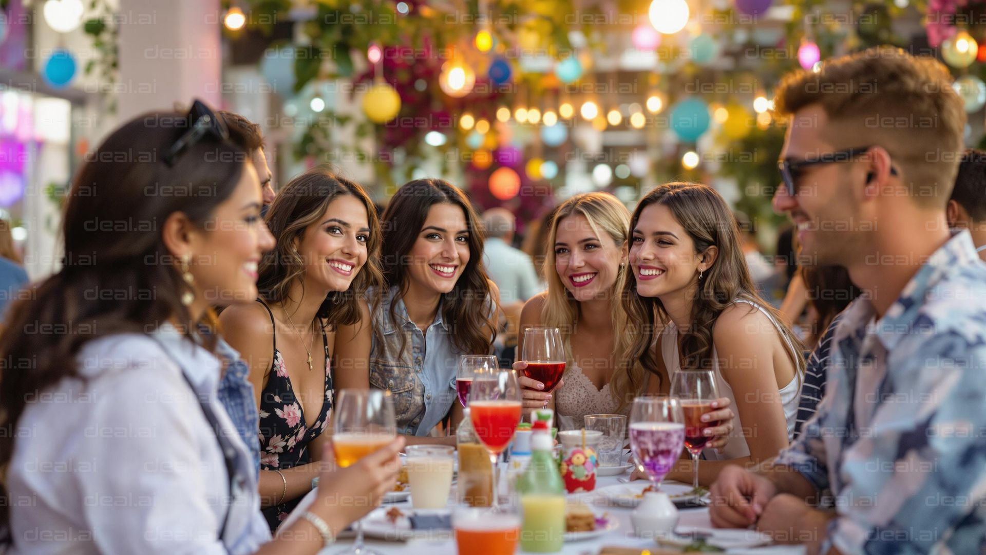 Festive Dinner with Friends